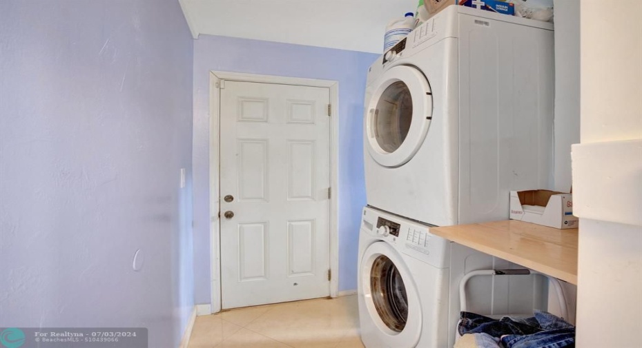 Laundry Room & Garage Access