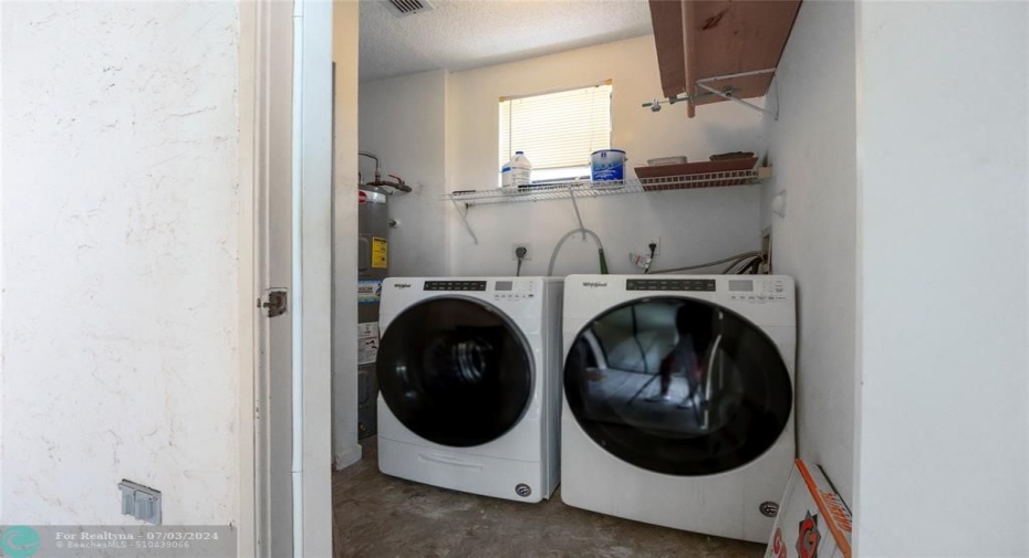 Laundry room and storage