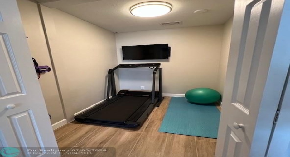 Off Master Bedroom, can be exercise room, office, or additional walk-in closet!