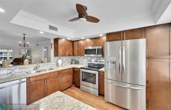 Beautifully remodeled kitchen with large pantry!