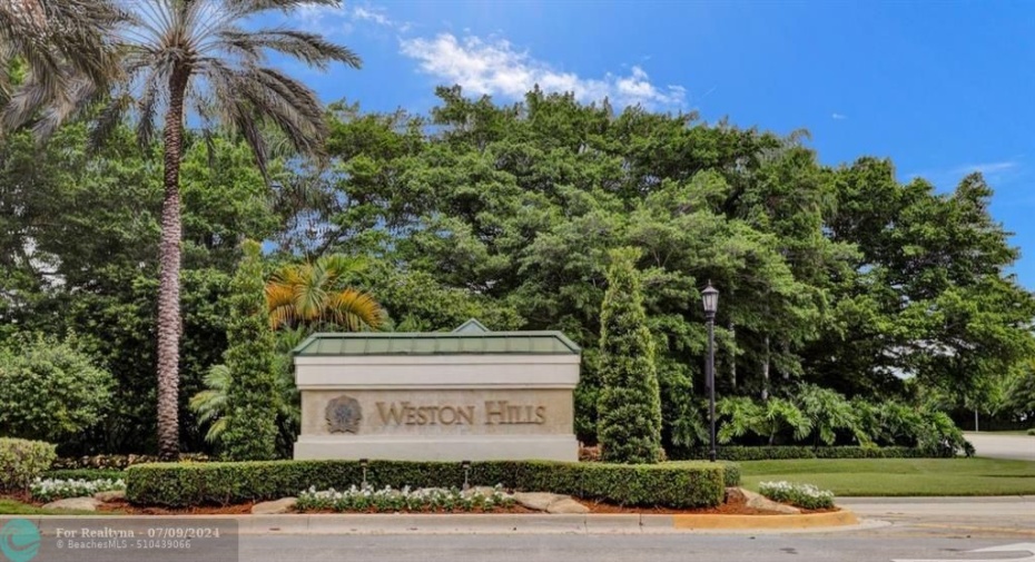 Welcome to Weston Hills, one of the most prestigious and desirable country club communities in all of South Florida, with top notch A+ schools, steps to trendy Weston Town Center & down the road from MidTown Athletic Club!