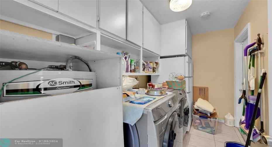 Large Laundry Room with Great Storage