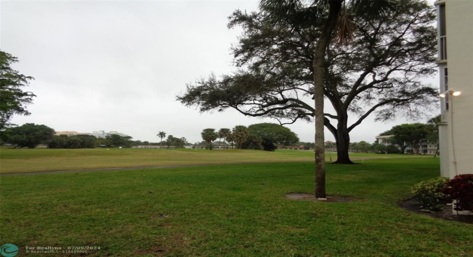 Outside View Of Golf Course