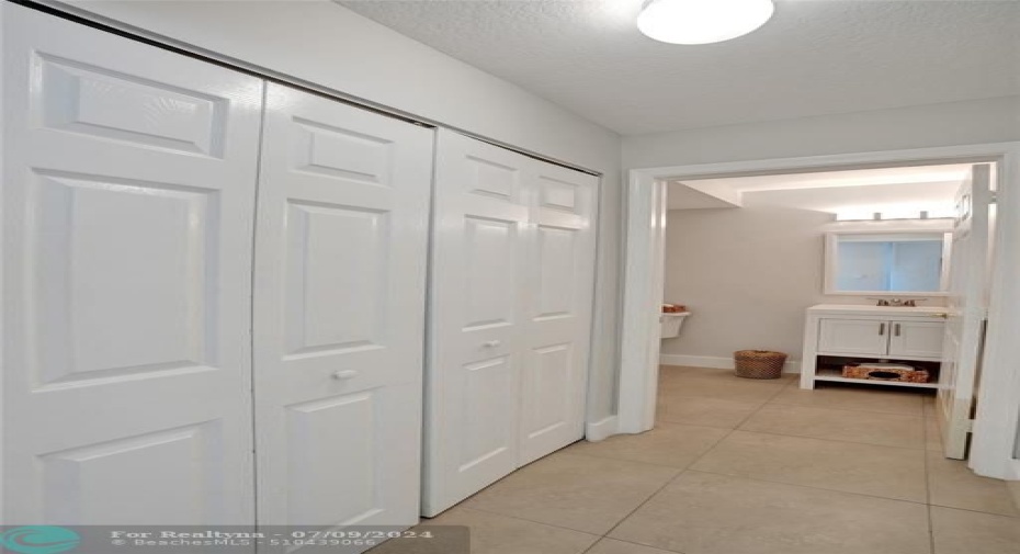 Laundry room area/Powder room