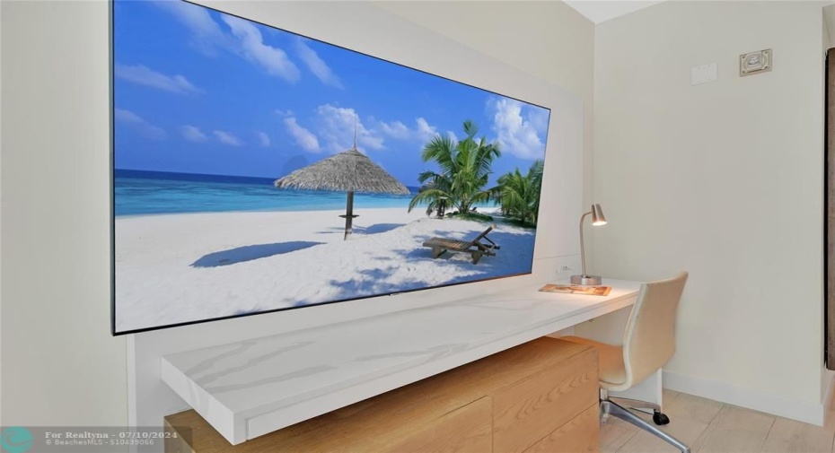 Two Large TV with Remotes