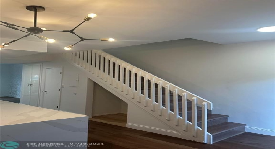 Step On Up To Your Large 2 Bedroom | 2 Full Bathroom, and Stackable Laundry Space. Brand New Treads| Riser Stairs To Match Flooring Contiguously Throughout.