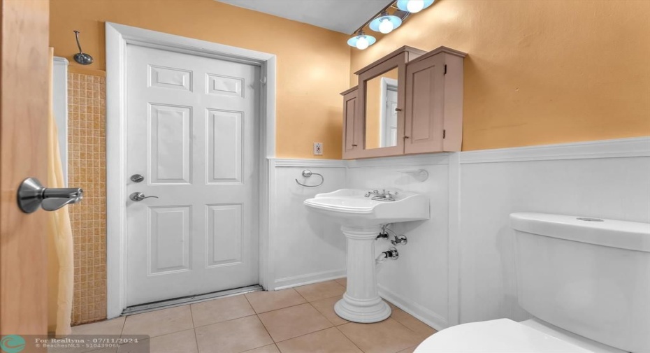 Primary spa like retreat bathroom with many updates