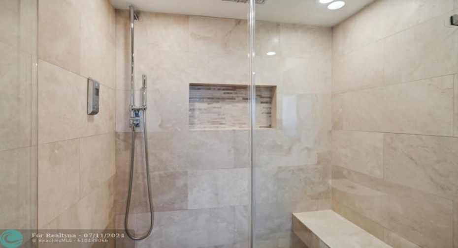 Owner's shower