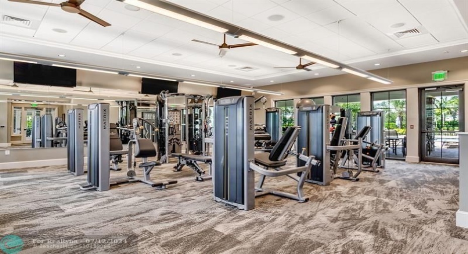 Workout Facility in Clubhouse.