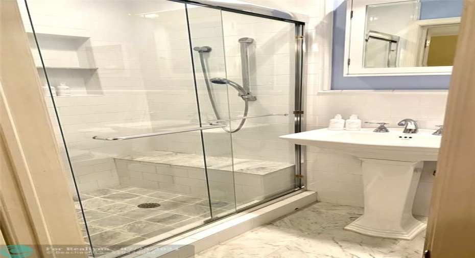 En-suite Bath with shower
