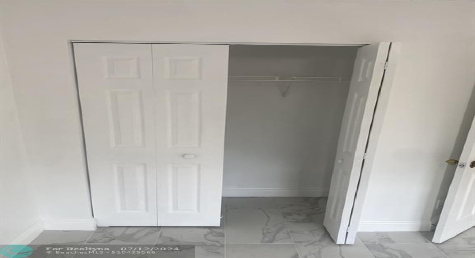 3rd bedroom closet