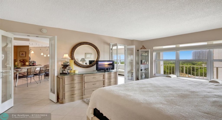 Overside Bedroom with ocean views