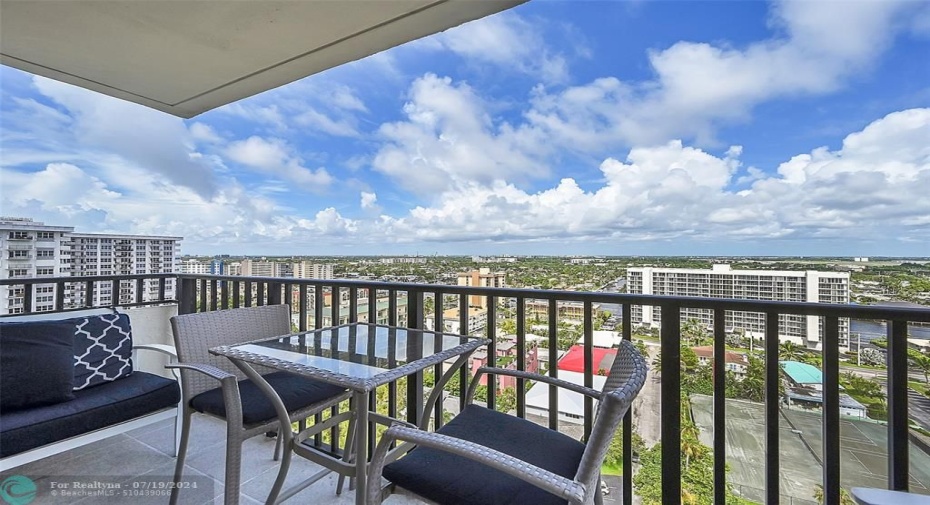 Rarely available corner unit featuring 2 balconies with views of the Ocean and Intracoastal!