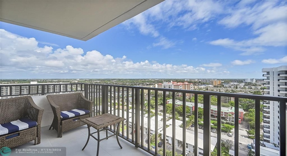Rarely available corner unit featuring 2 balconies with views of the Ocean and Intracoastal!