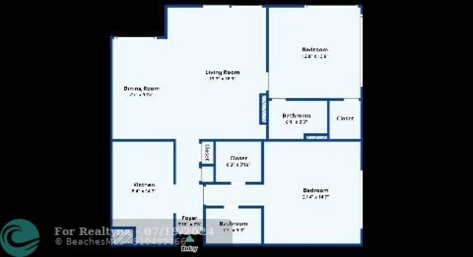 See Interactive Floorplan in 3D Virtual Tour Link.