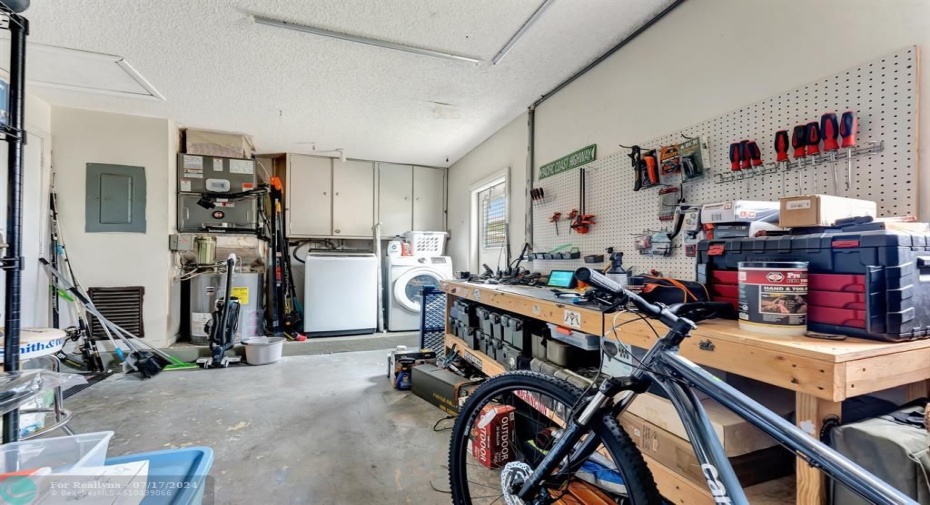 Garage and Laundry