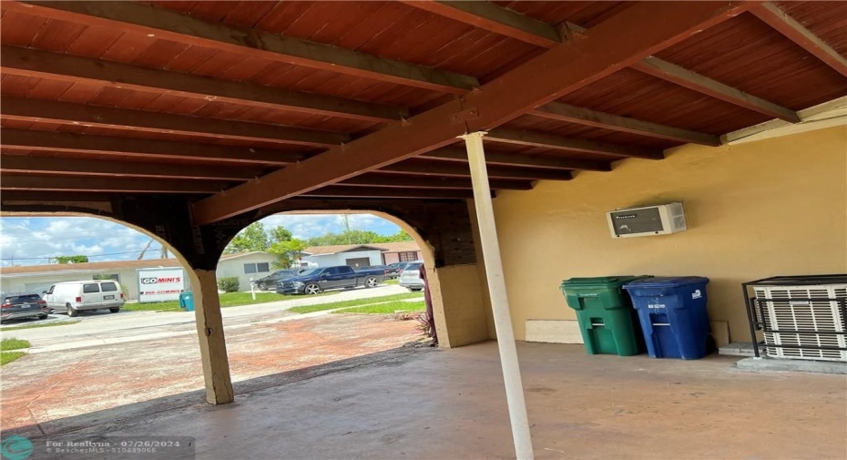 Large carport