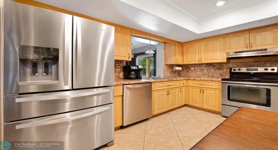Stainless Steel appliances