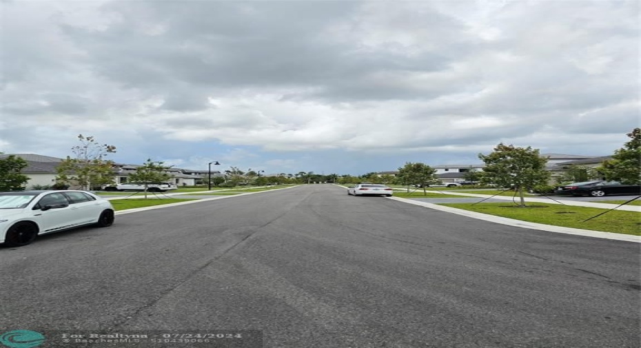 Street view looking West