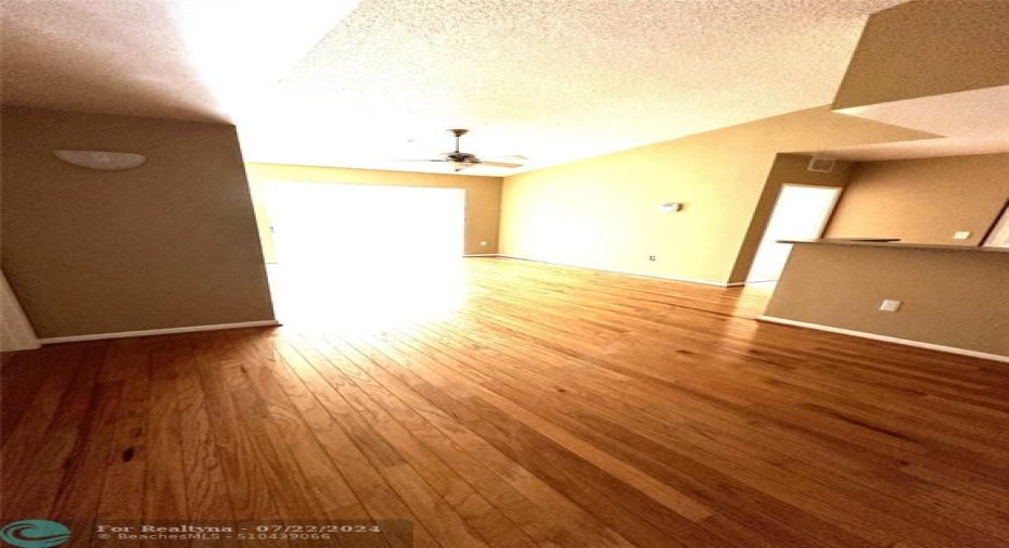 Very bright living room