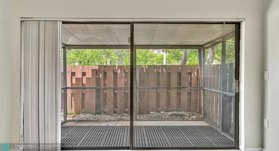 Screened Patio