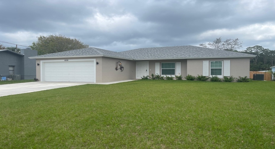 6106 Bamboo Drive, Fort Pierce, Florida 34982, 3 Bedrooms Bedrooms, ,2 BathroomsBathrooms,Single Family,For Sale,Bamboo,RX-11006591