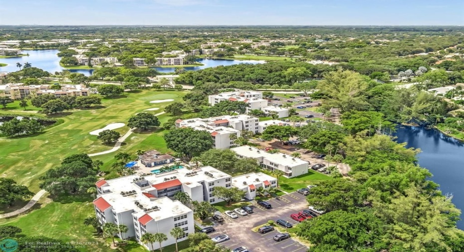 Aerial View of Pine Island Ridge Preserve