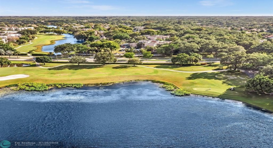 Aerial View of Preserve & Golf Course