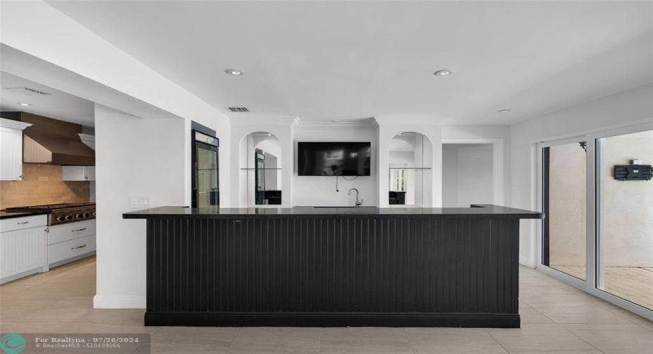 Great bar area is the perfect space to relax and enjoy while entertaining