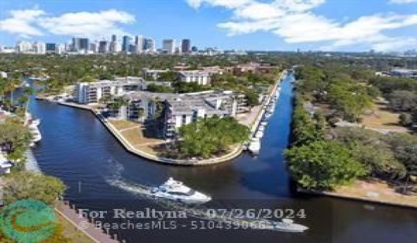 Aerial View of River Reach