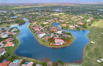 Only a few of these lots, Lake and Golf views premium lot