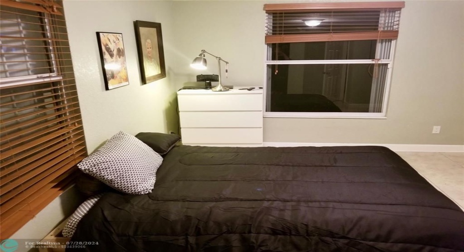 Master bedroom with full walk-in shower