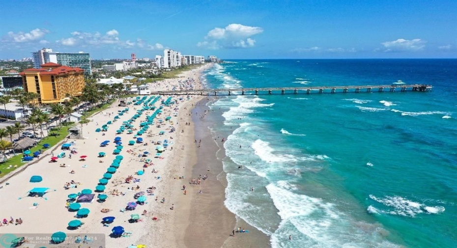 Resorts on the sand