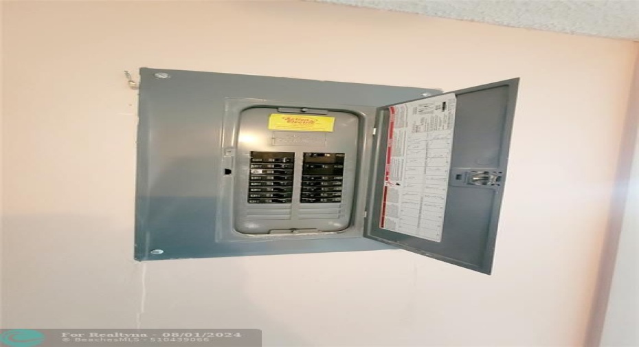 Newer electric panel