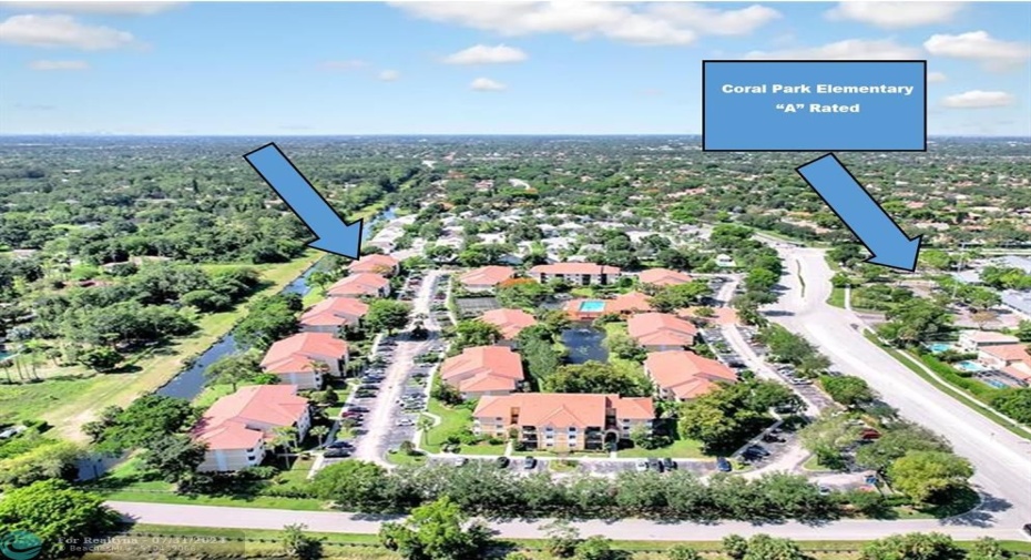 UNIT BLDG IN RELATION TO CORAL PARK ELEMENTARY