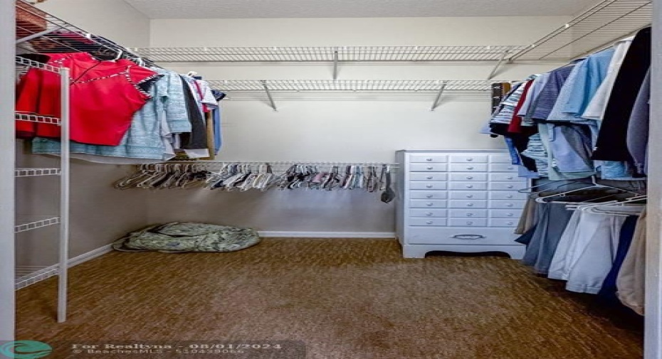 Master Walk in Closet