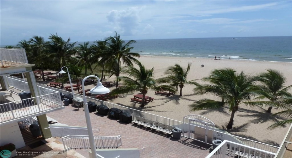 BEACH VIEW FROM CLUBHOUSE