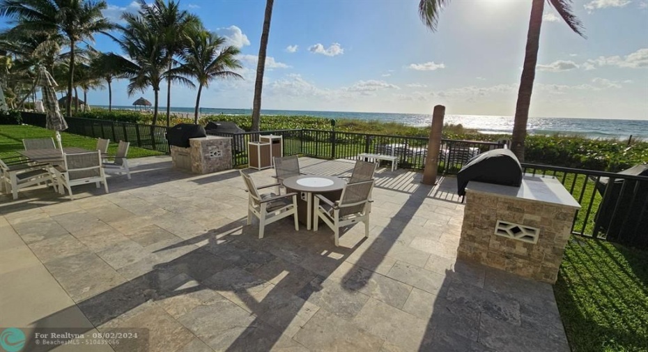 Beach Patio Area