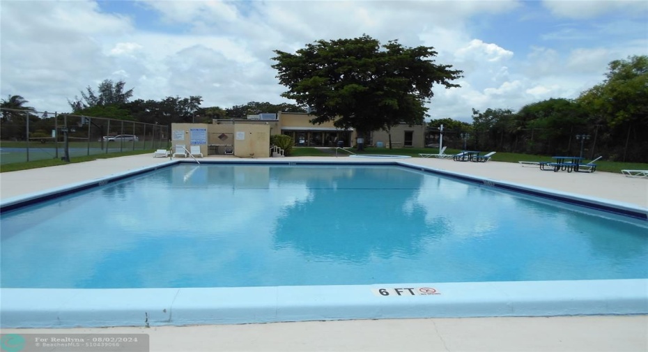 This pool is actually quite large!