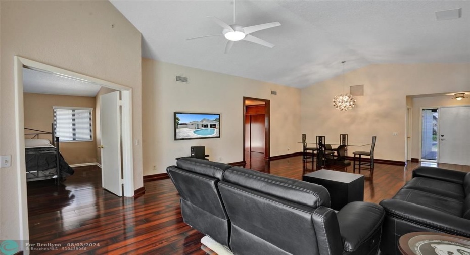 Open Concept Living/Dining Room