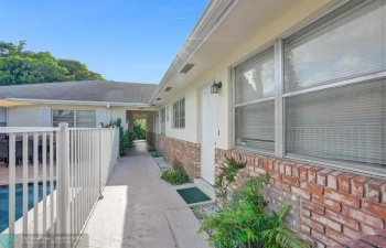 Landscaped grounds