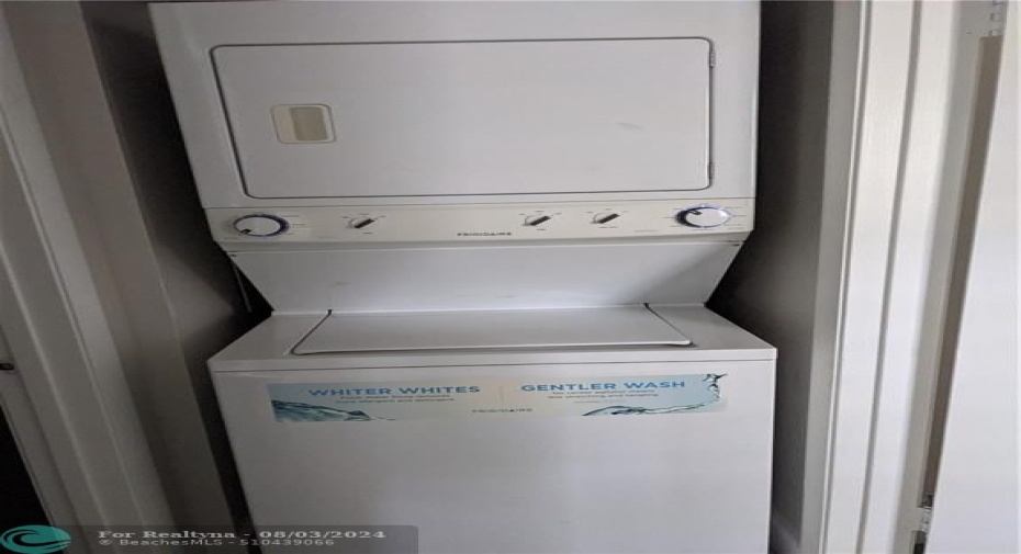 Washer and Dryer in unit