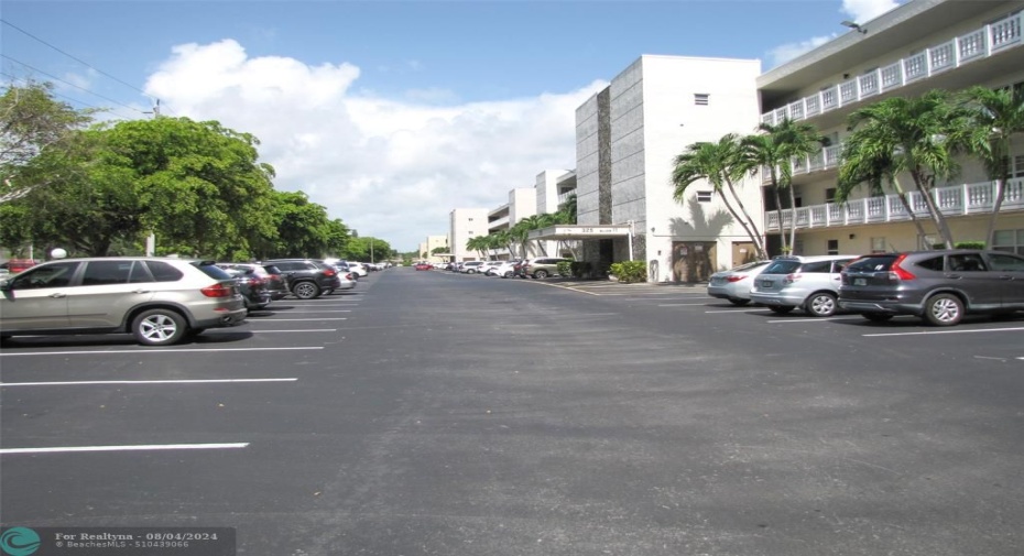 FRONT OF BUILDING -LOOKING WEST