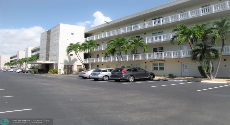 FRONT OF BUILDING-LOOKING WEST