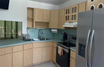 Huge kitchen