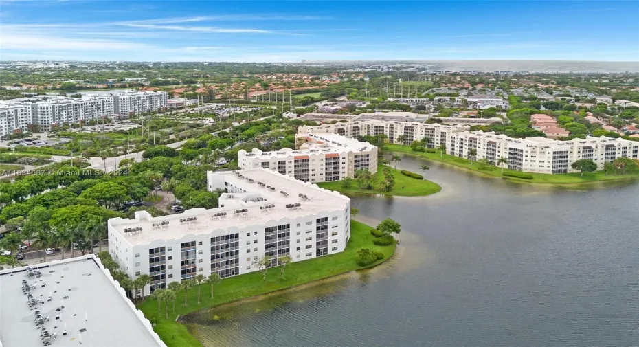 Capiva condos with all lake font and view