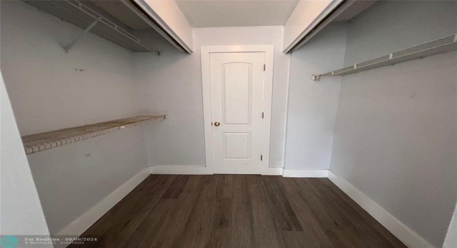 Walk-In Bedroom Closet