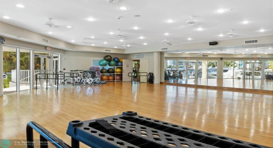 exercise room