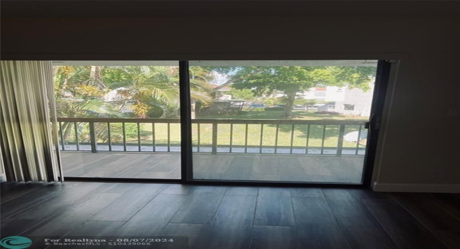 master bedroom showing balcony