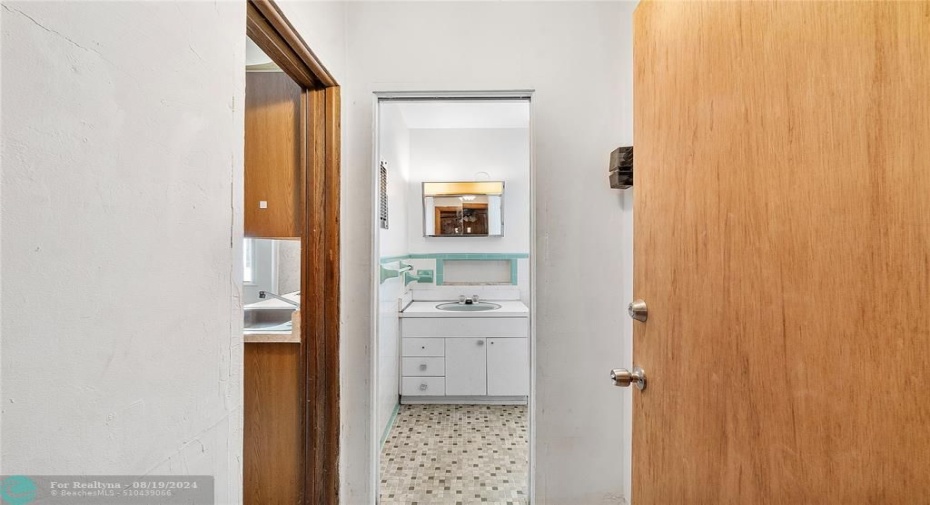 Guest bathroom located by bonus room